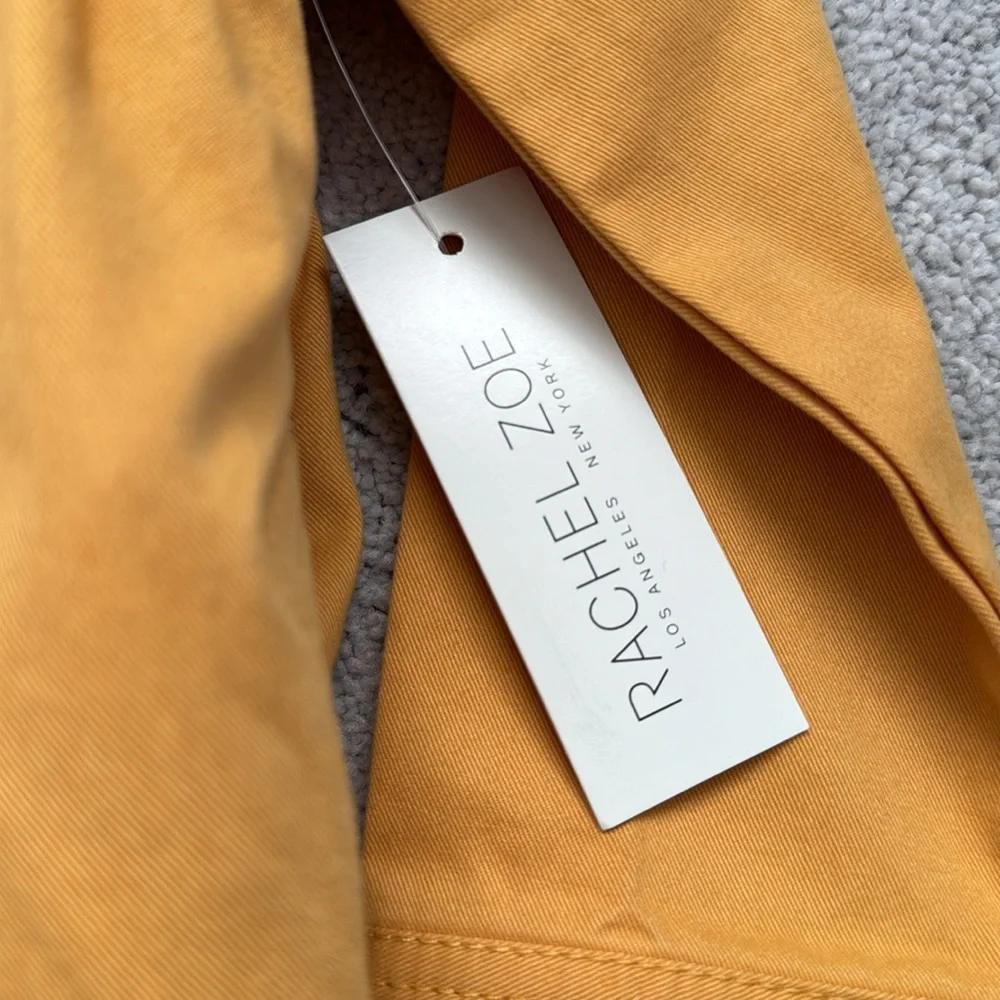 Yellow Hooded Canvas Jacket Size 24 Months - Picture 4 of 4